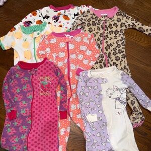 Set of 6 Colorful Kids Pajama Set